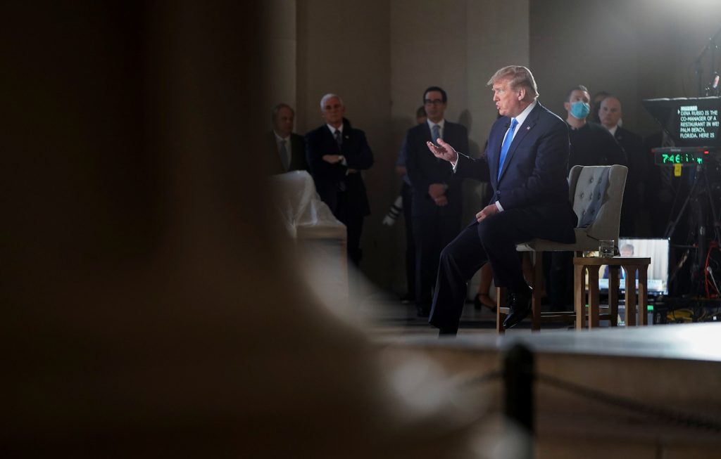 Trump estima hasta 100 mil muertes por Covid-19 en Estados Unidos