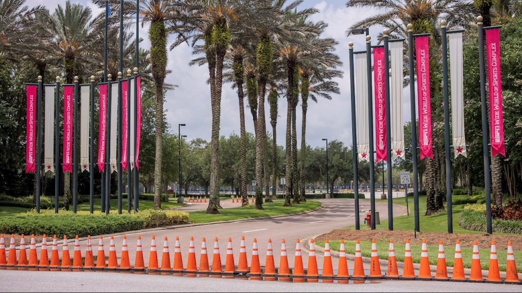 El complejo de Disney World Wide of Sports en Orlando está listo para recibir a los 22 equipos de la NBA. (Foto: EFE)