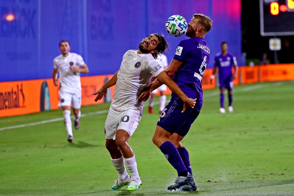 Pizarro y el Inter Miami caen ante Orlando City en el regreso de la MLS