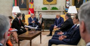 AMLO y Trump en la Casa Blanca