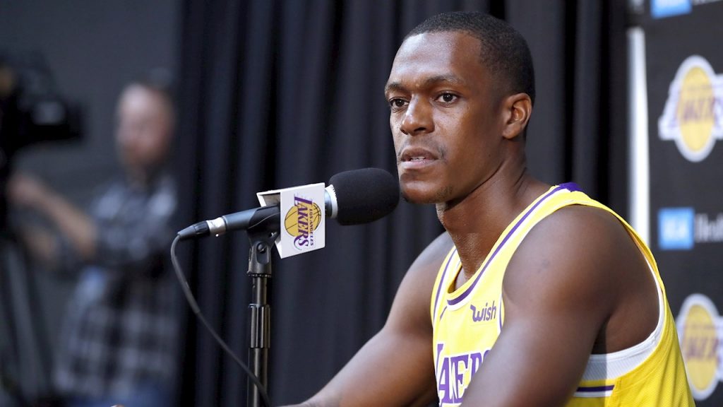 Rajon Rondo se quejó el poco lujo en su habitación de Orlando. (Foto: EFE)