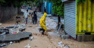 La tormenta 'Laura' ha dejado inundaciones en Haití.