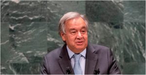 Antonio Guterres, titular de la ONU