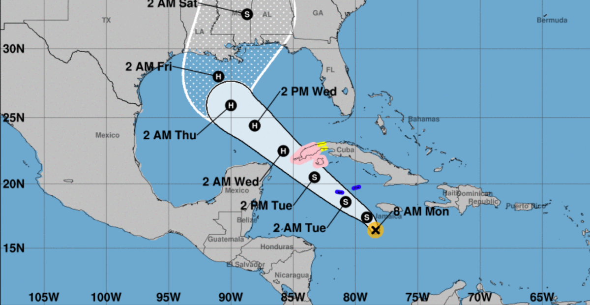 Se forma tormenta tropical 'Delta' en el Caribe; amenaza al oeste de Cuba