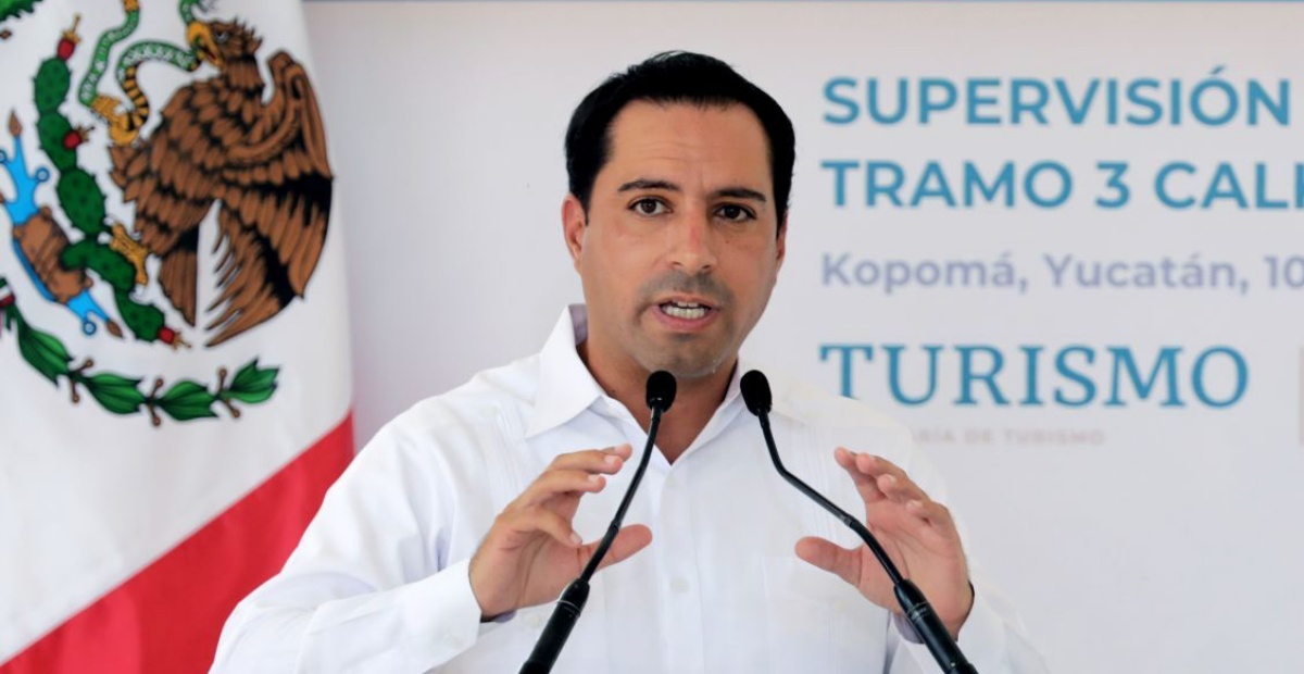 Mauricio Vila, gobernador de Yucatán, da positivo a Covid