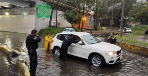 Lluvias provocan inundaciones y afectaciones en alcaldías de la CDMX