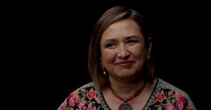 Xóchitl Gálvez en Tragaluz