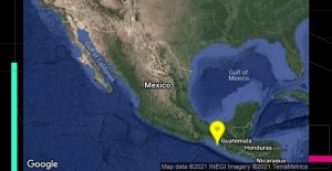 Se registra sismo en Chiapas con magnitud de 5.1; no se reportan daños