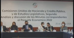 Comisiones del Senado aprueban dictamen del Paquete de Ingresos 2022; pasa al pleno
