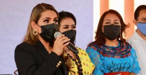 Evelyn Salgado dice que aún no tiene suplente para la Secretaría de Gobierno de Guerrero tras salida del titular por licencia de Félix Salgado
