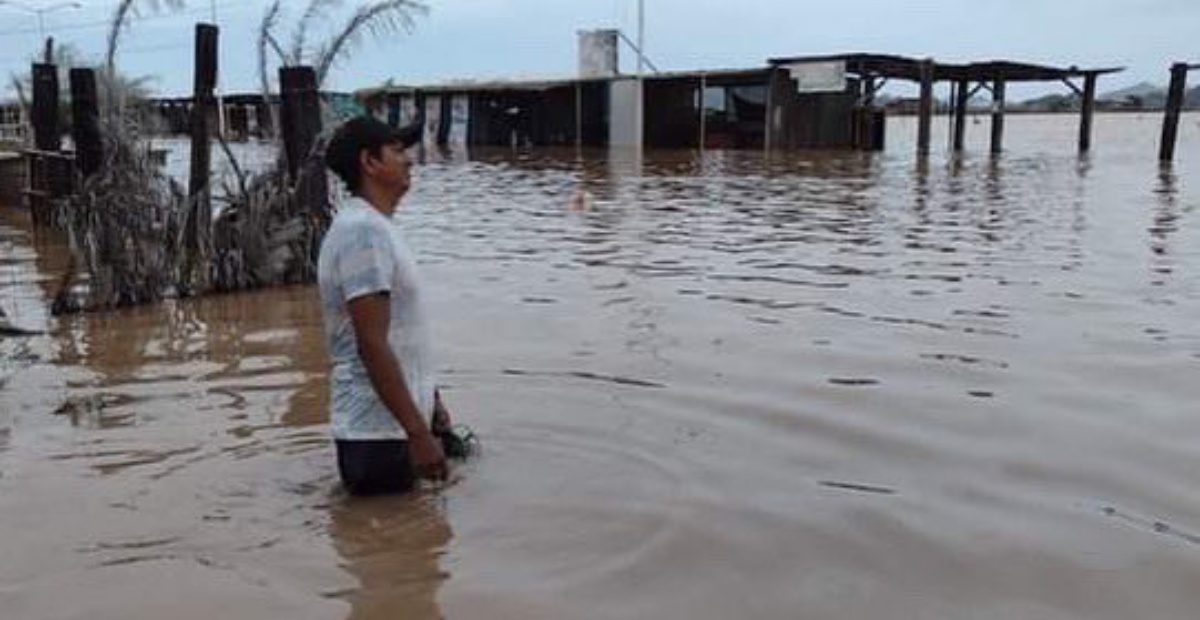 Fuertes lluvias provocan inundaciones en Sonora; evacúan a 600 personas en Guaymas y Empalme