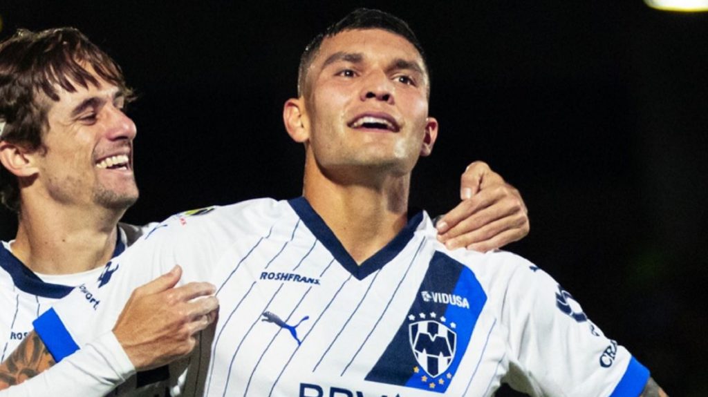 Brandon Vázquez hizo el segundo gol de Rayados ante Bravos (Foto: @rayados).